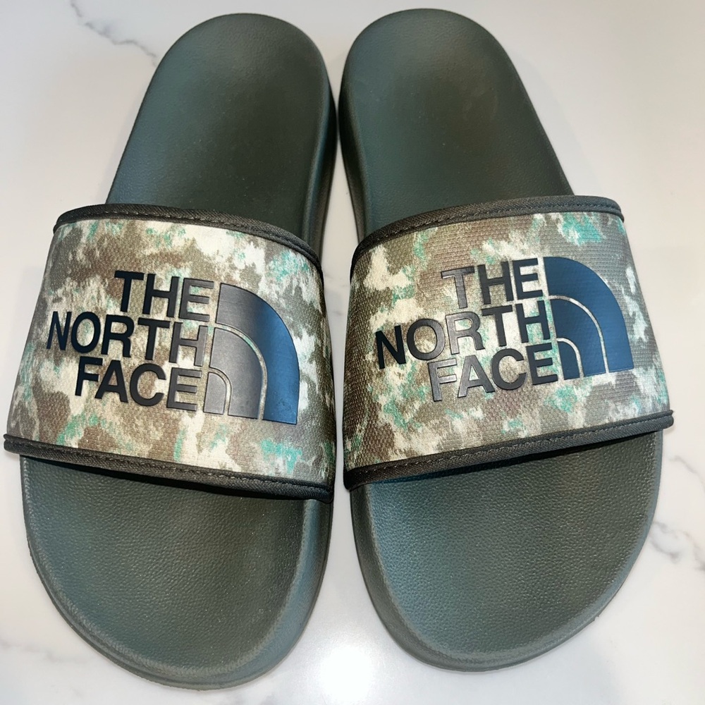 The North Face Men's Slides - army/camouflage green